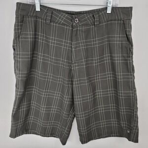 O'NEILL Men's Plaid Casual Shorts Size 36